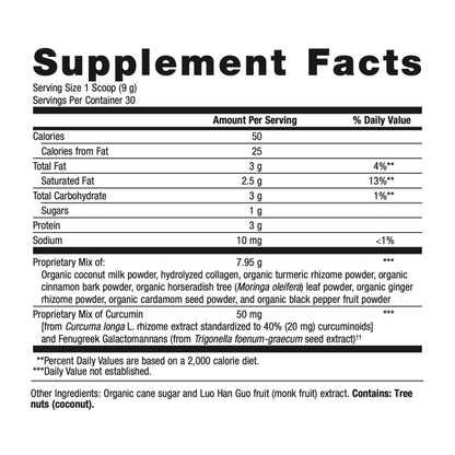 Metagenics - Golden Fusion, Highly Bioavailable Curcumin and Grass-Fed‚Ä† Collagen Peptides, 30 Servings