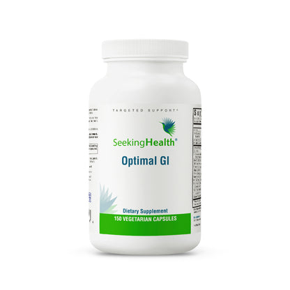 Seeking Health Optimal GI, Digestive and Gastrointestinal Support, Glutamine-Free Supplement, Vegan and Vegetarian (150 capsules)*