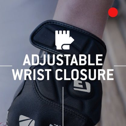 G-Form Pure Contact Baseball Batting Gloves - Leather Baseball Gloves for Athletes - Black, Adult Small
