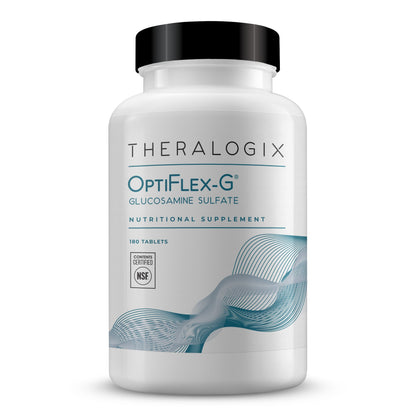 Theralogix OptiFlex-G Glucosamine Sulfate - 90-Day Supply - Joint Support Supplement - Supports Joint Health for Men & Women - High-Quality Glucosamine Joint Supplement - NSF Certified - 180 Tablets
