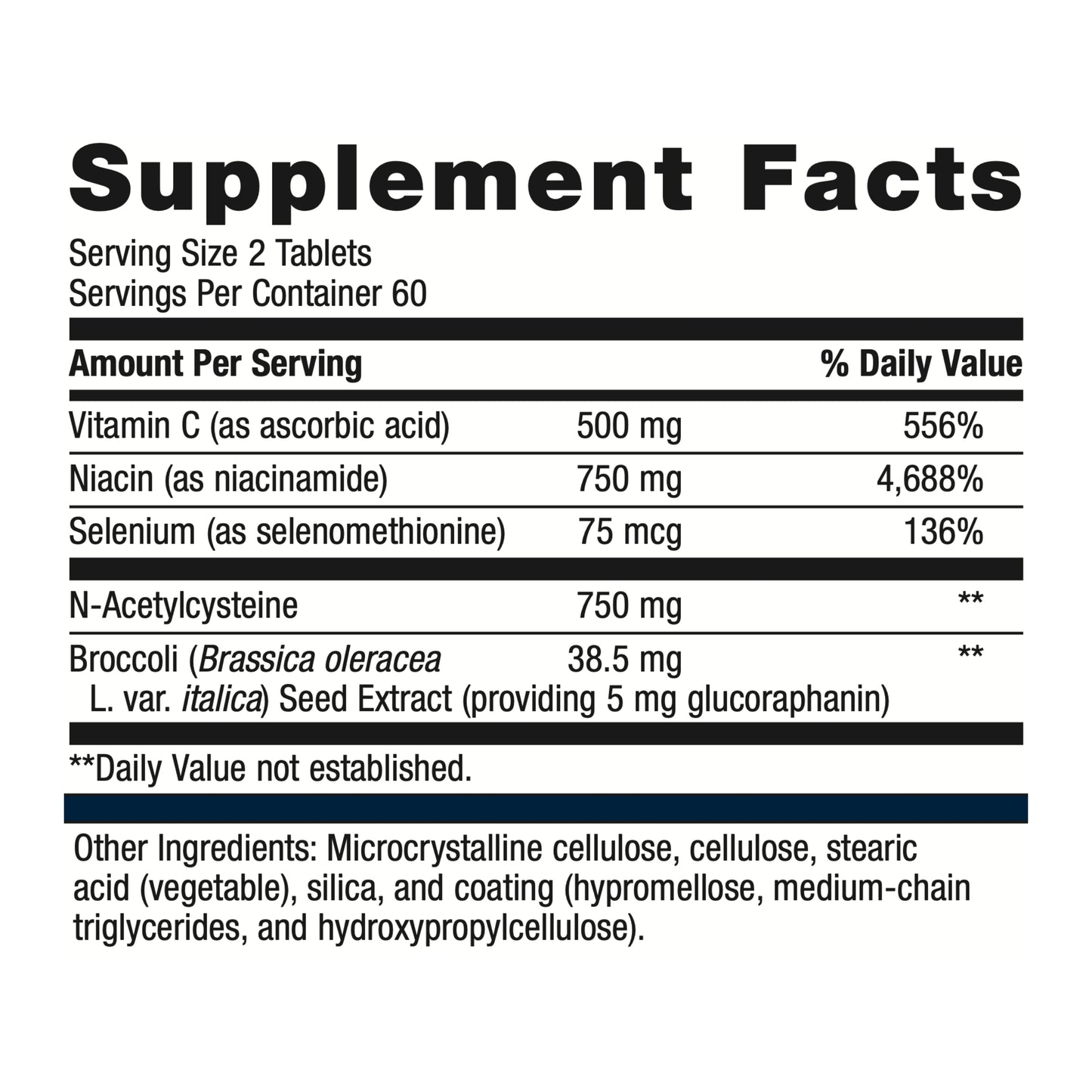 Metagenics Glutaclear 120 Tablets