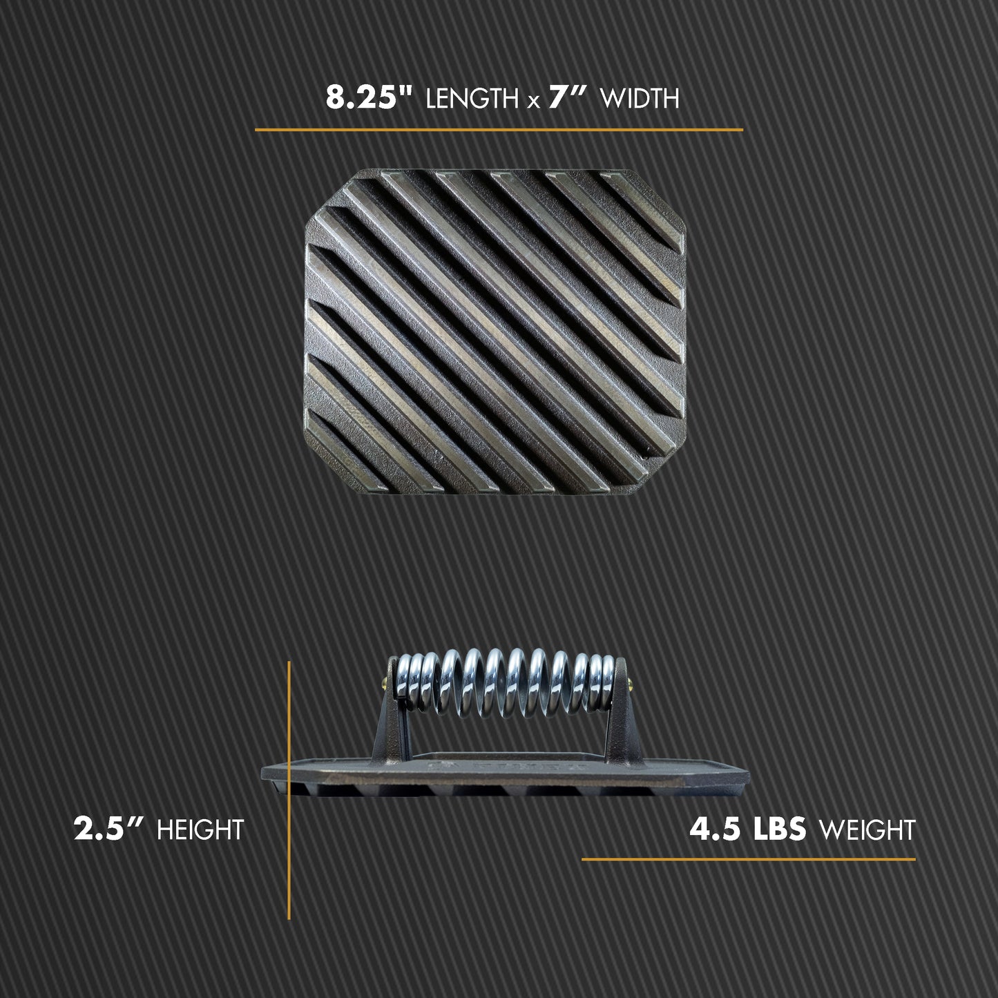 FINEX 8" Grill Press