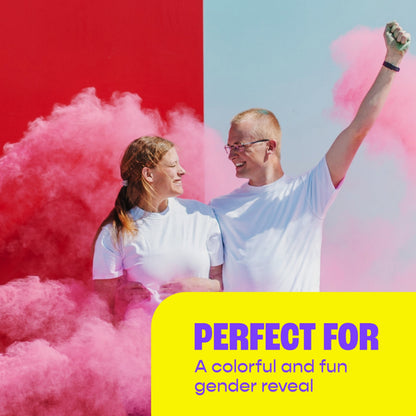 Chameleon Colors Gender Reveal Fire Extinguisher Color Blasters - 2 Pack Pink