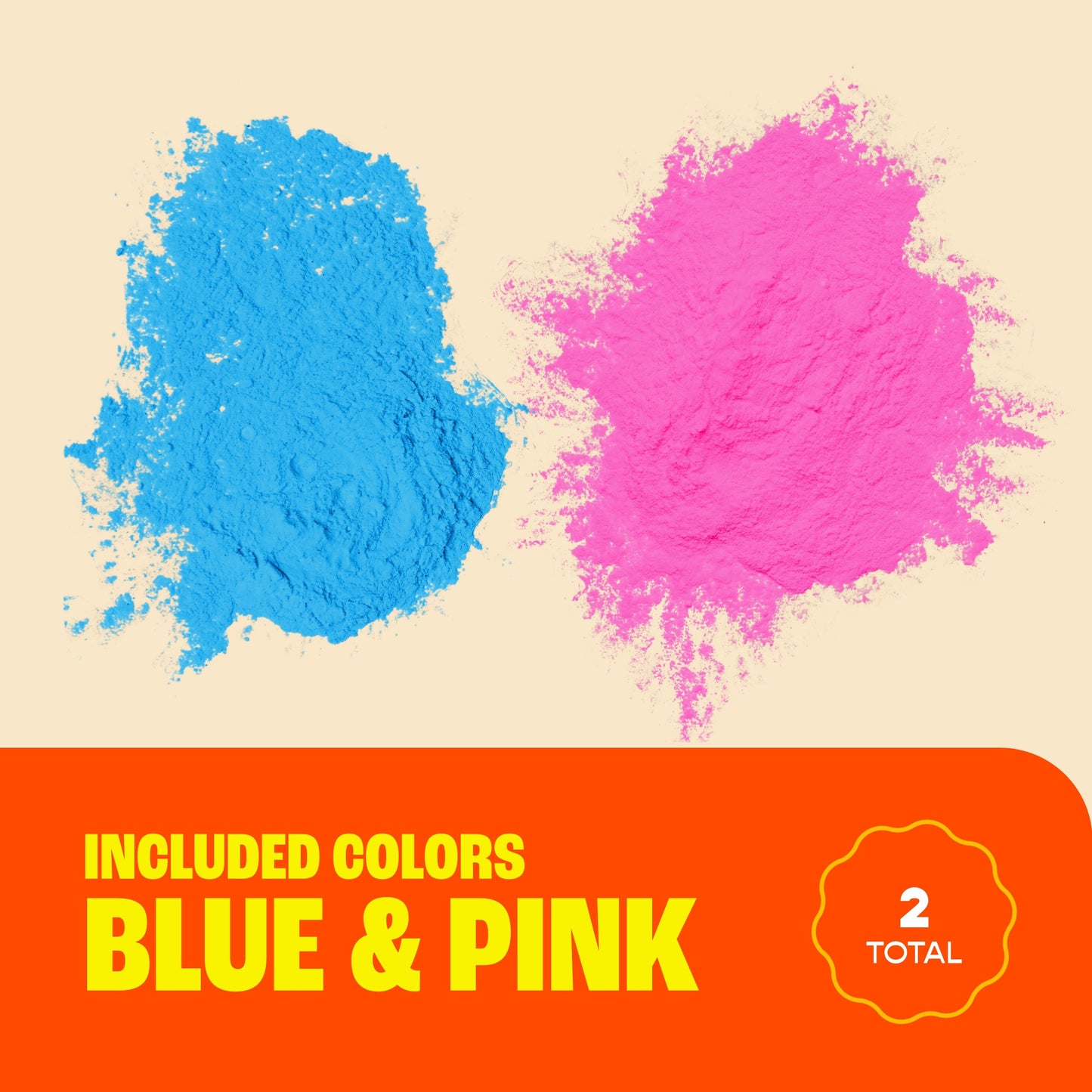 Chameleon Colors Gender Reveal Fire Extinguisher Color Blasters, 2 Pink Blasters, 2 Blue Blasters