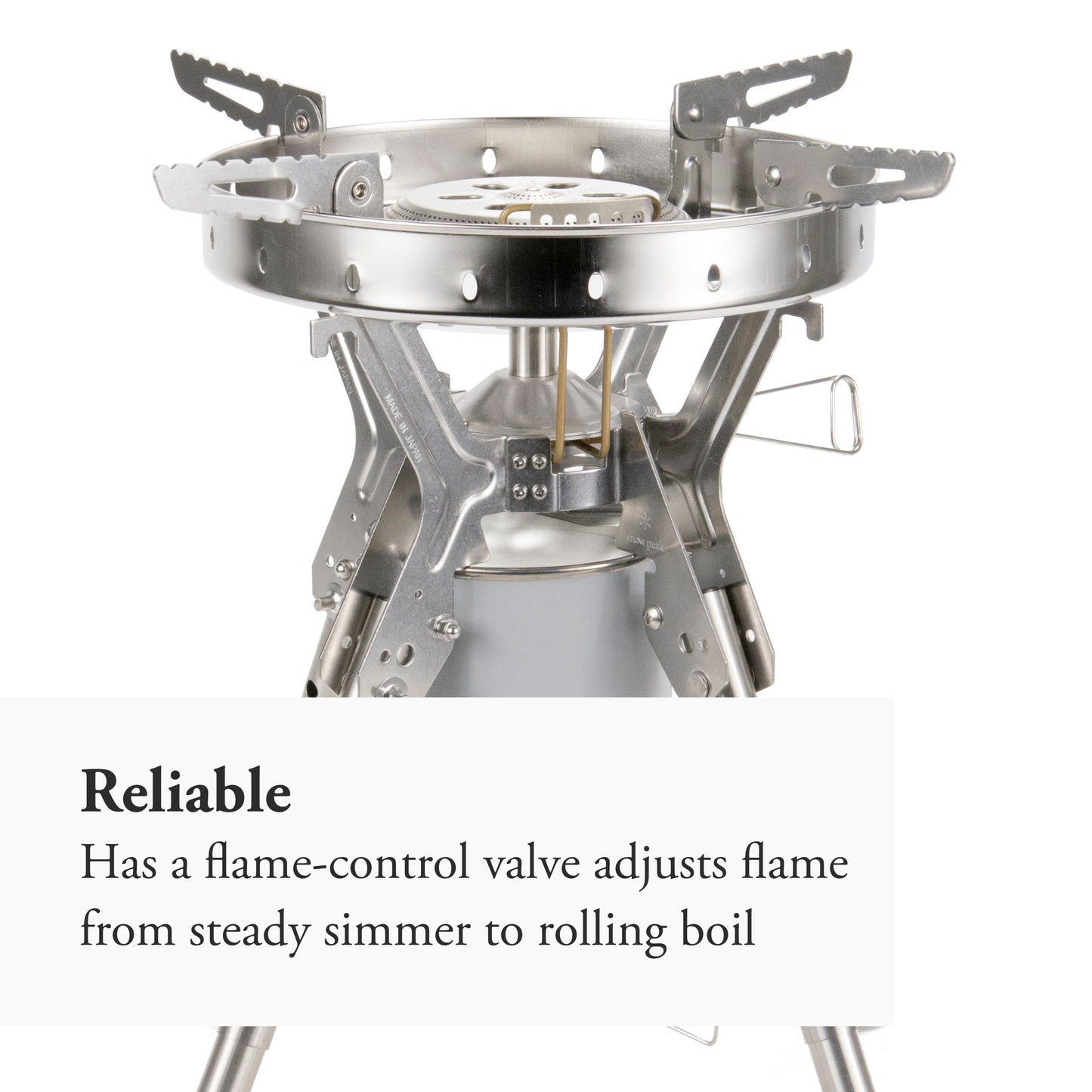 Snow Peak GigaPower LI Stove - A Group Cooking Essential - 13.7 x 16.5 in