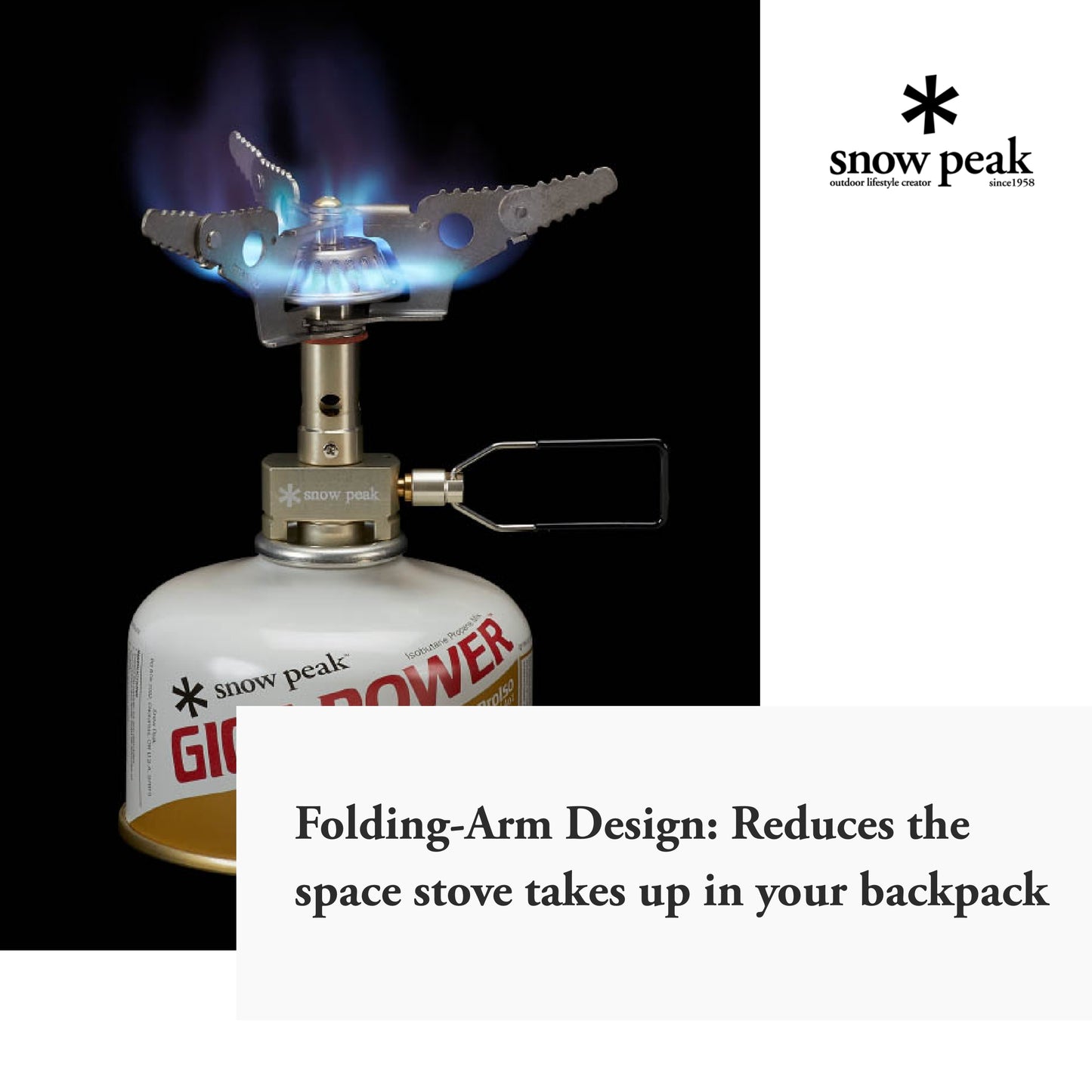 Snow Peak LiteMax Titanium Stove - An Ultralight Titanium Backpacking Stove - 4.9 x 3.1 in
