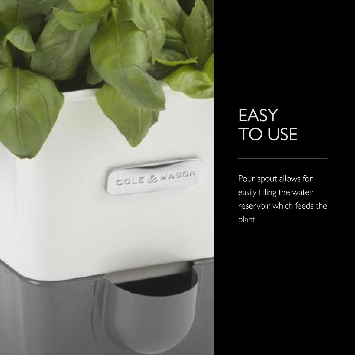 Cole & Mason Self-Watering Potted Herb Keeper