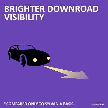 SYLVANIA - H11B XtraVision - High Performance Halogen Headlight Bulb, High Beam, Low Beam and Fog Replacement Bulb (Contains 2 Bulbs)