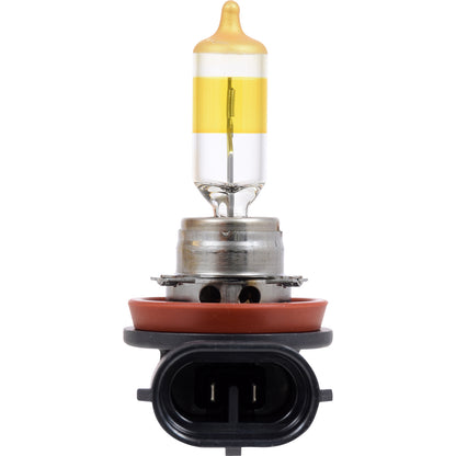 SYLVANIA - H11 Fog Vision - High Performance Yellow Halogen Fog Lights, Sleek Style & Improved Safety, Street Legal, For Fog Use Only (Contains 2 Bulbs)