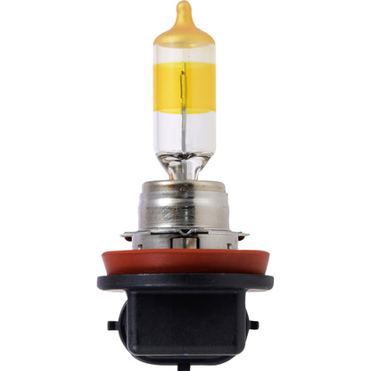 SYLVANIA - H11 Fog Vision - High Performance Yellow Halogen Fog Lights, Sleek Style & Improved Safety, Street Legal, For Fog Use Only (Contains 2 Bulbs)