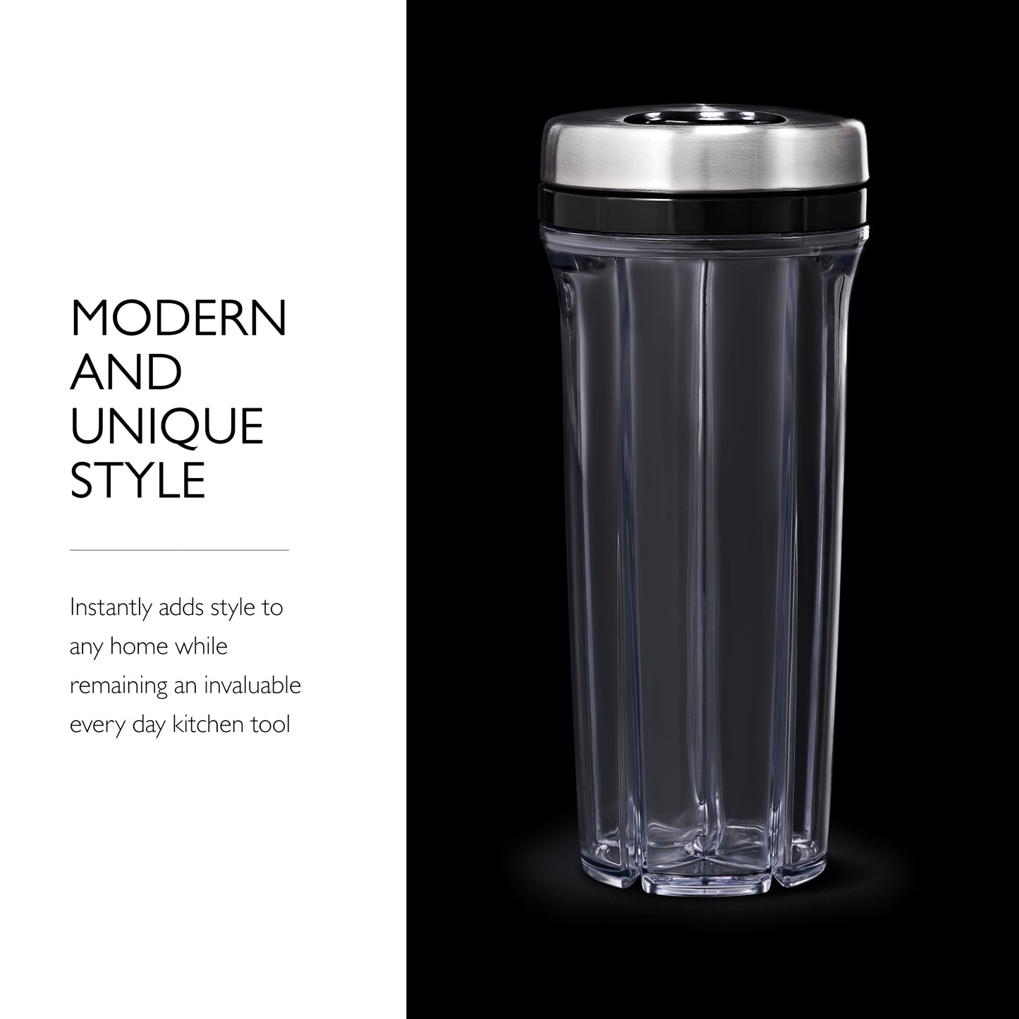 Cole & Mason Saunderton Spice Storage & Shaker, Five Empty Spice Shakers,Clear, Silver