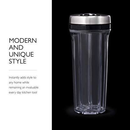 Cole & Mason Saunderton Spice Storage & Shaker, Five Empty Spice Shakers,Clear, Silver