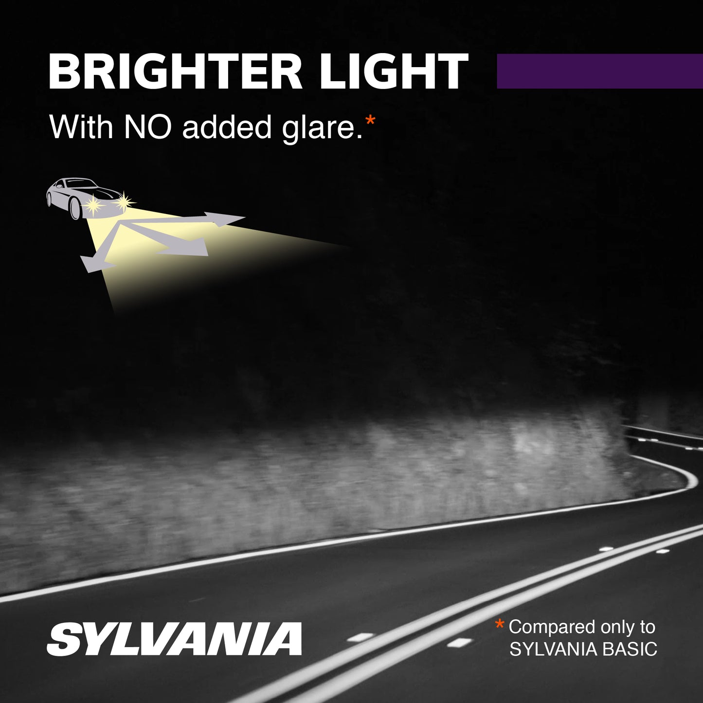 SYLVANIA H13 XtraVision Halogen Headlight Bulb, (Contains 2 Bulbs)