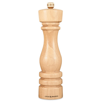 Cole & Mason London 220mm Natural Beech Salt Mill