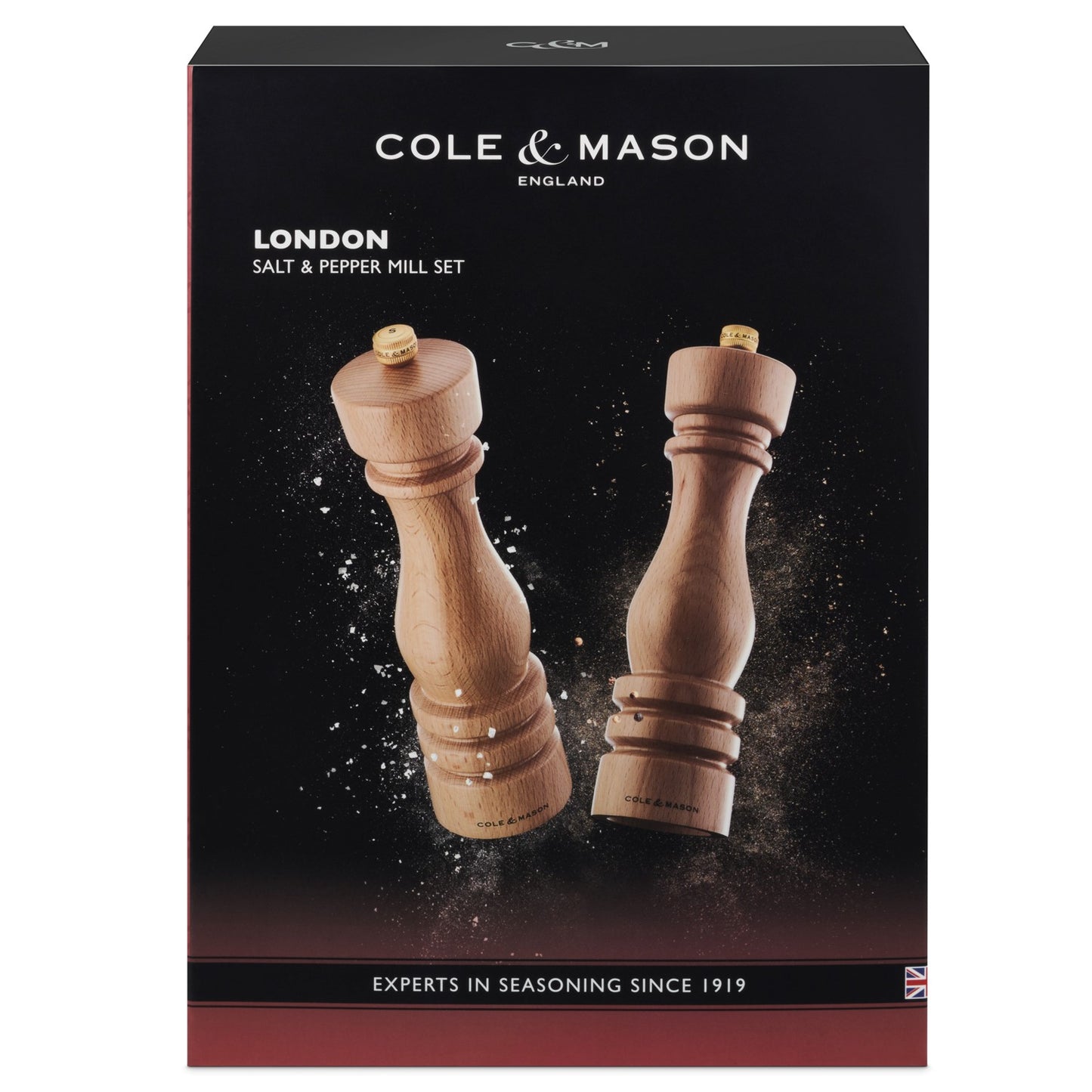 Cole & Mason London 220mm Natural Beech Gift Set