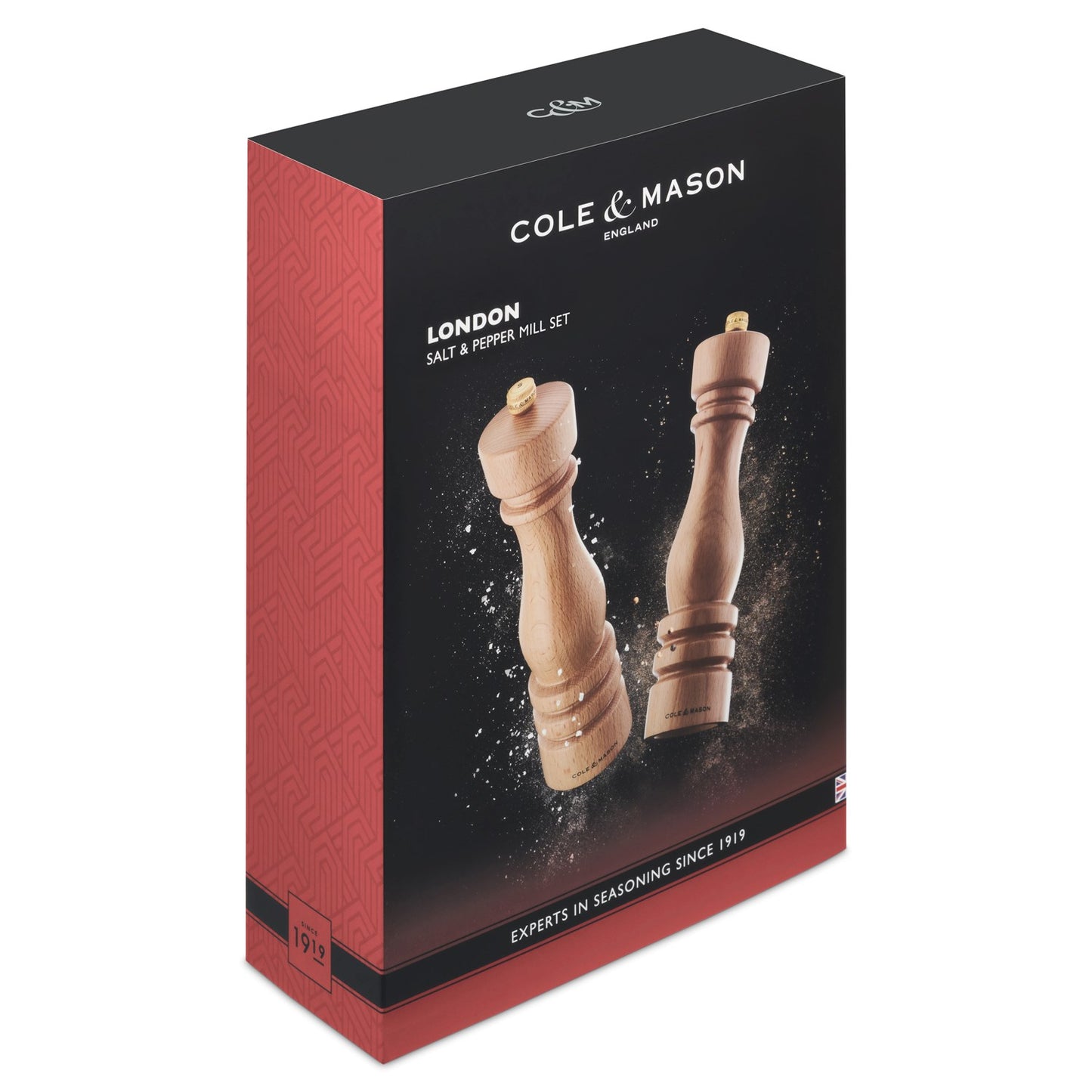 Cole & Mason London 220mm Natural Beech Gift Set