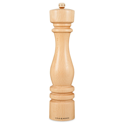 Cole & Mason London 300mm Natural Beech Salt Mill