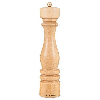 Cole & Mason London 300mm Natural Beech Pepper Mill