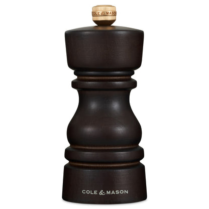 Cole & Mason London 130mm Chocolate Wood Salt Mill