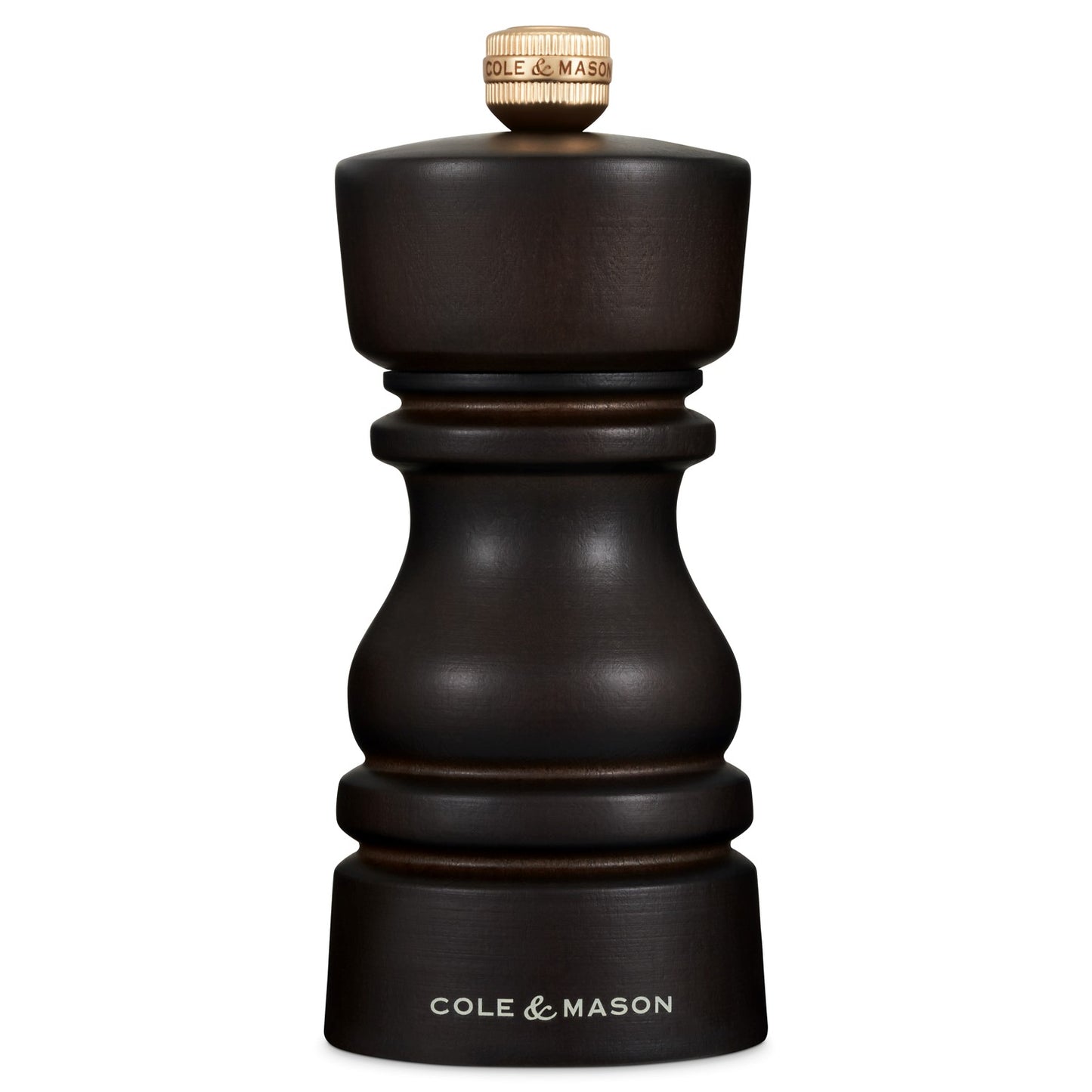 Cole & Mason London 130mm Chocolate Wood Pepper Mill