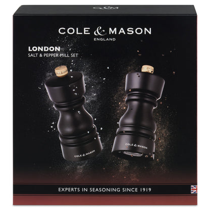 Cole & Mason London 130mm Chocolate Wood Gift Set