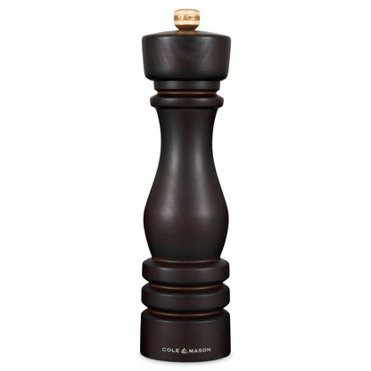 Cole & Mason London 220mm Chocolate Wood Salt Mill
