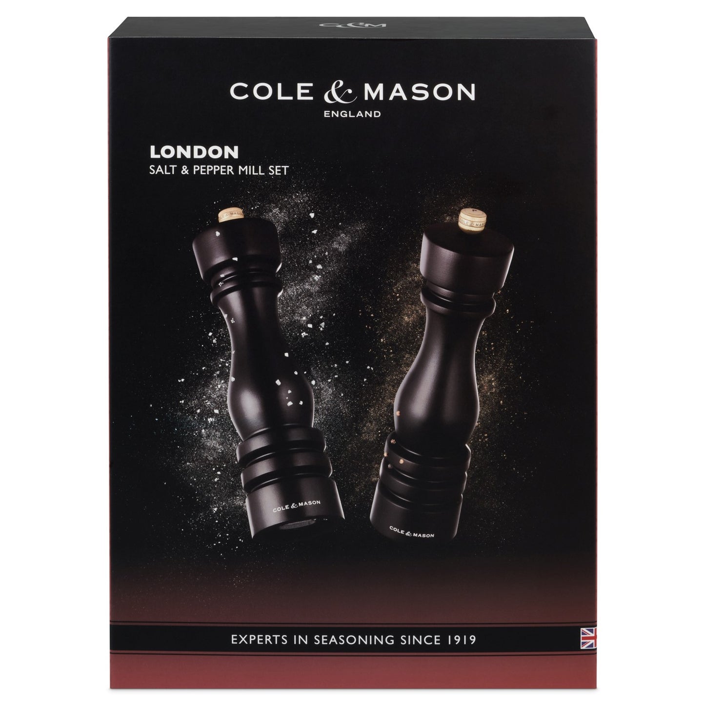 Cole & Mason London 220mm Chocolate Wood Gift Set