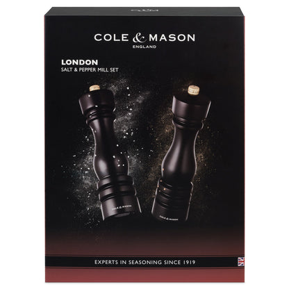 Cole & Mason London 220mm Chocolate Wood Gift Set