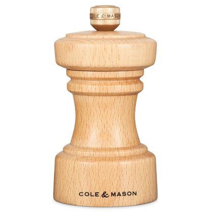 Cole & Mason Hoxton 104mm Natural Beech Salt Mill