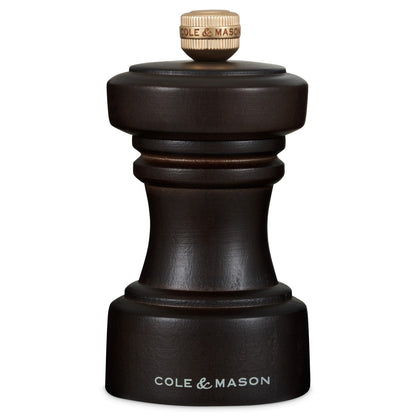 Cole & Mason Hoxton 104mm Chocolate Wood Salt Mill