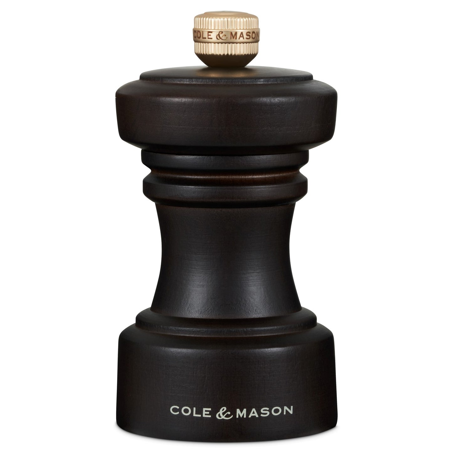 Cole & Mason Hoxton 104mm Chocolate Wood Pepper Mill