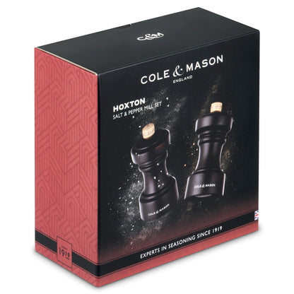 Cole & Mason Hoxton 104mm Chocolate Wood Gift Set