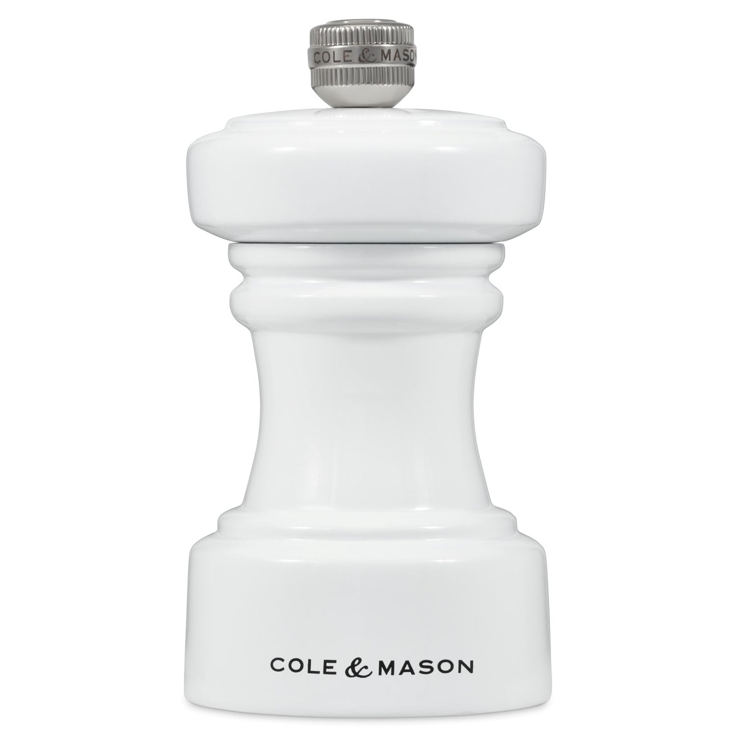 Cole & Mason Hoxton 104mm White Gloss Pepper Mill