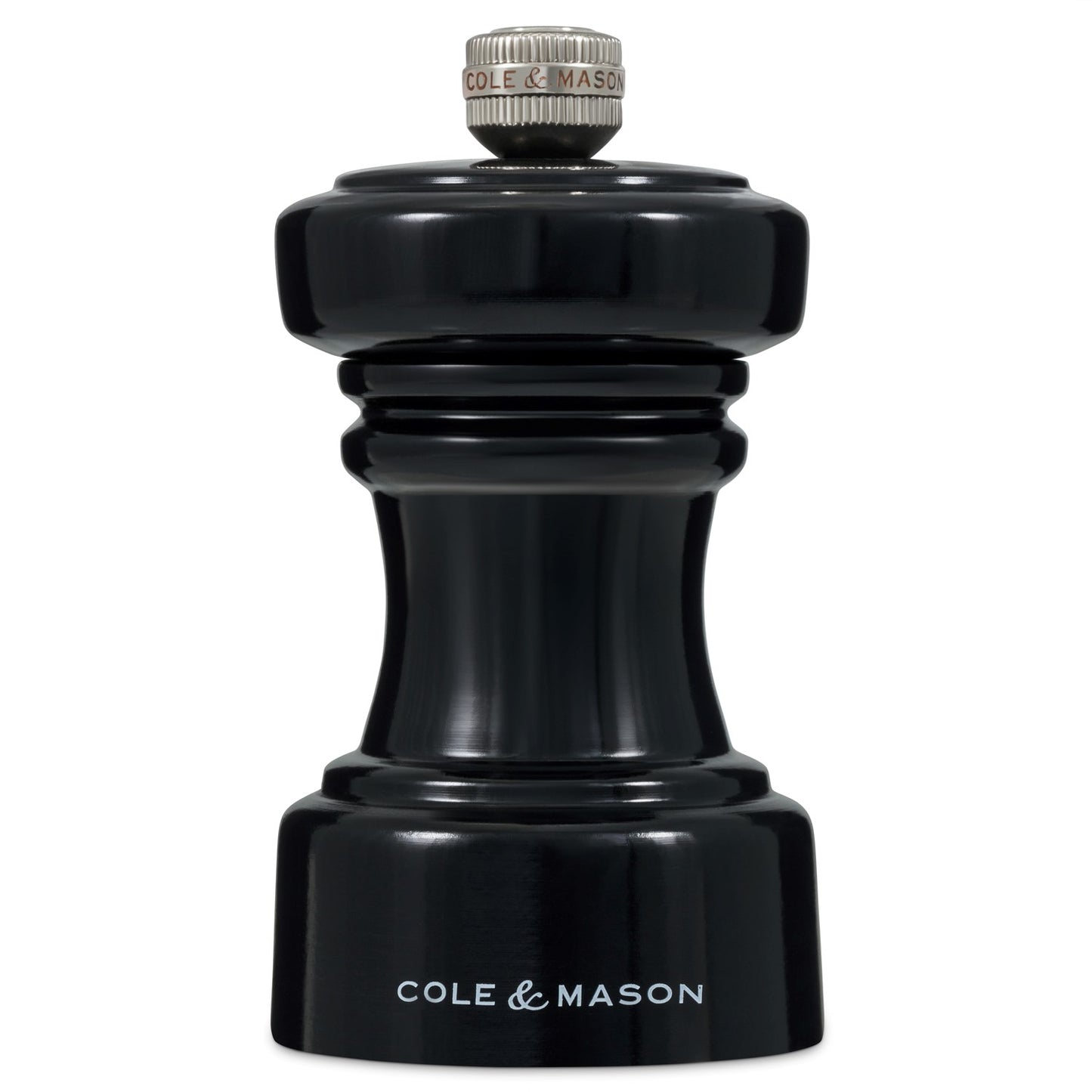 Cole & Mason Hoxton 104mm Black Gloss Pepper Mill
