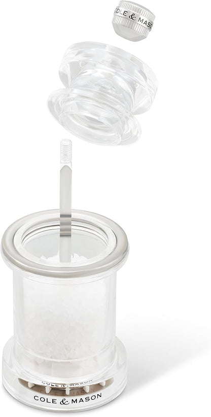 Cole & Mason 675 Acrylic Salt Mill 4.5"