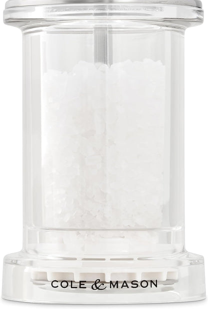 Cole & Mason 675 Acrylic Salt Mill 4.5"