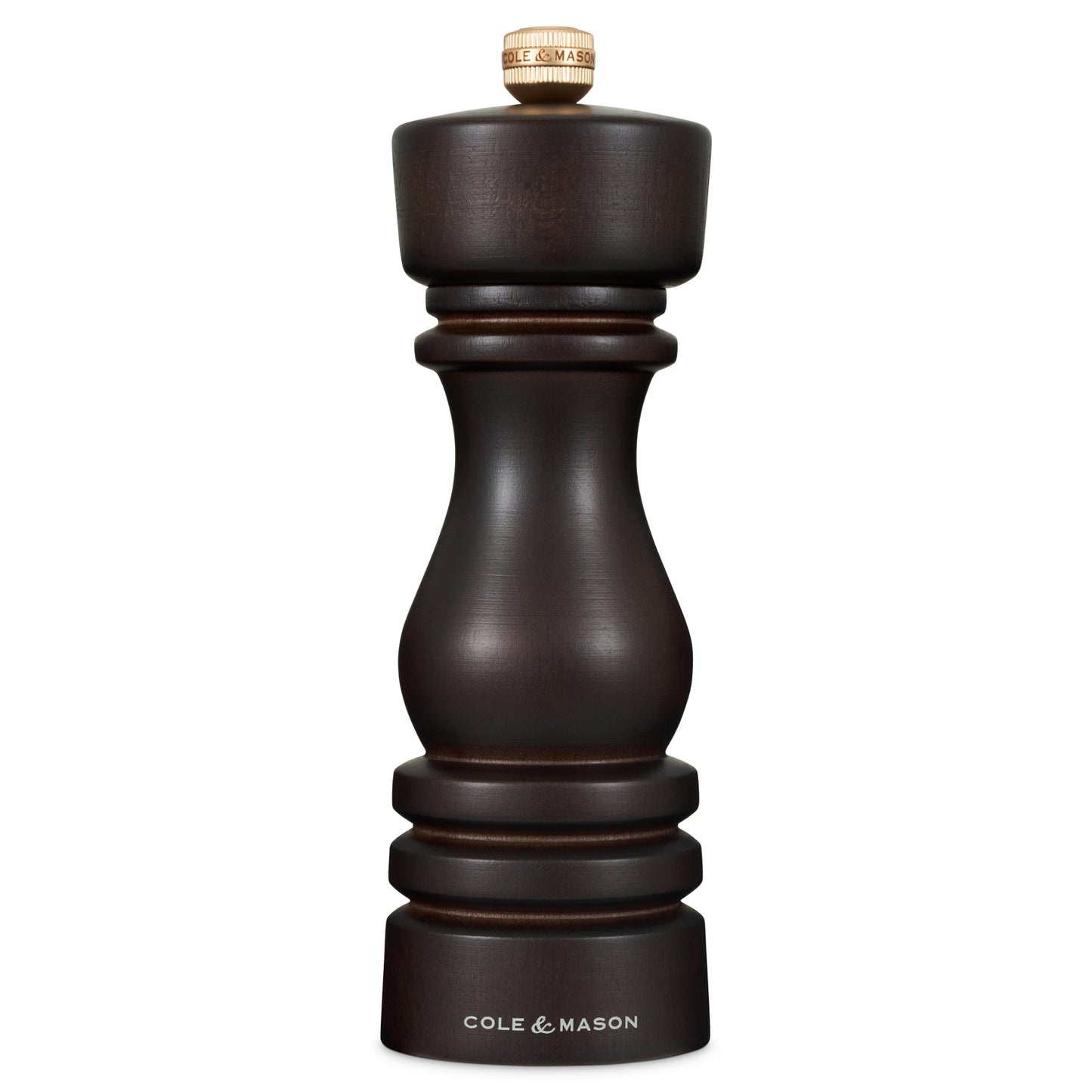 Cole & Mason London 180mm Chocolate Wood Pepper Mill