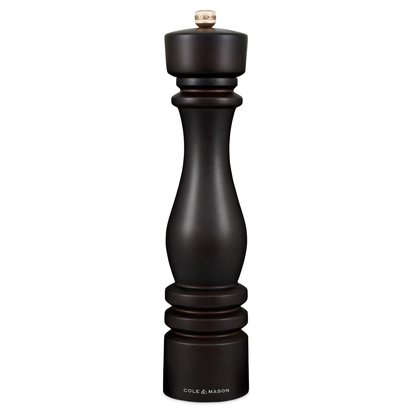 Cole & Mason London 300mm Chocolate Wood Salt Mill