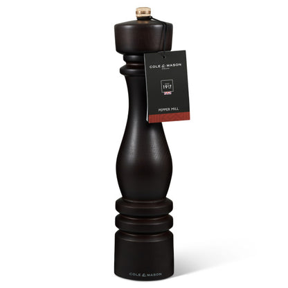 Cole & Mason London 300mm Chocolate Wood Pepper Mill