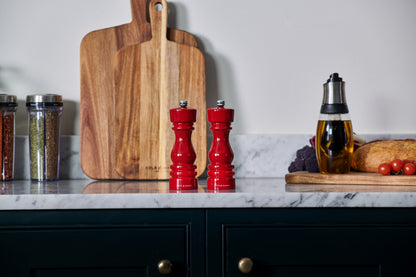 Cole & Mason London 180mm Red Gloss Salt Mill