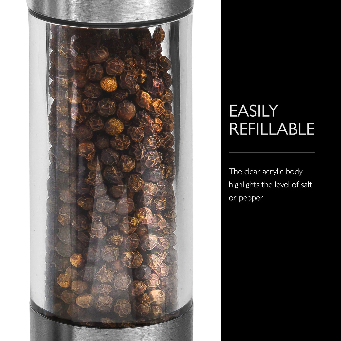 Cole & Mason Cole and Mason Everyday SS GS Fill, One Size, Stainless Steel