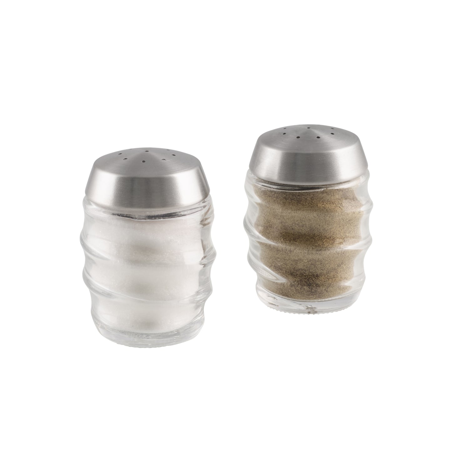 Cole & Mason Bray Salt & Pepper Shaker Set, medium, Clear