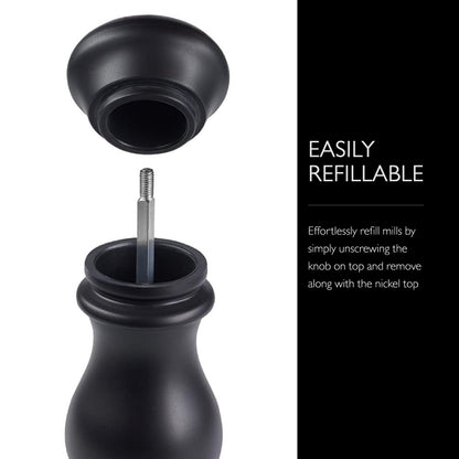COLE & MASON Southwold Black and White Mill Gift Set, 1 EA
