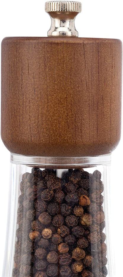 Cole & Mason Macclesfield Pepper Mill and Salt Shaker Gift Set, 5.5"", Clear"