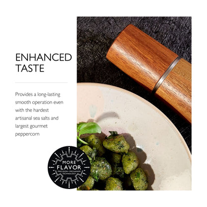 Cole & Mason Marlow Acacia Salt & Pepper Gift Set