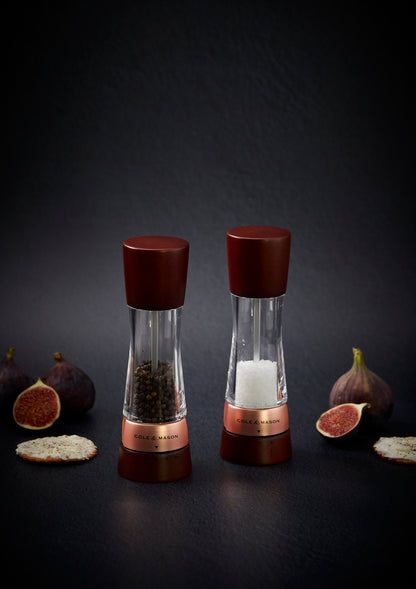 Cole & Mason Derwent Salt Mill Chestnut Rose Gold