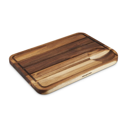 Cole & Mason Berden Large Chopping & Carving Board, Acacia Wood Board, Cutting Board, Serving Board, 18.5" x13.5"