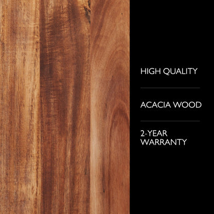 Cole & Mason Barkway Small Chopping Board With Handle Acacia Wood Board, Cutting Board, Serving Board 16" x 8"
