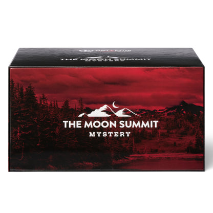 Hunt A Killer The Moon Summit Mystery Complete Box Set - Murder Mystery Game for True Crime Fans with Evidence & Puzzles - Solve Crimes at Date Night or Family Game Night - Age 14+