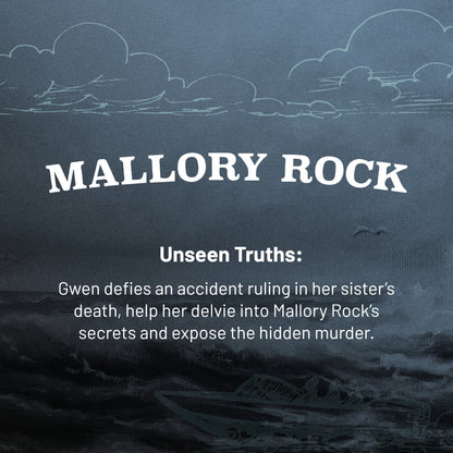 Hunt A Killer Mallory Rock Complete Season Box Set - Solve a Murder on a Tourist Island - Game for True Crime Fans - Murder Mystery Game for Adults - Solve Crimes at Game Night or Date Night - 14+